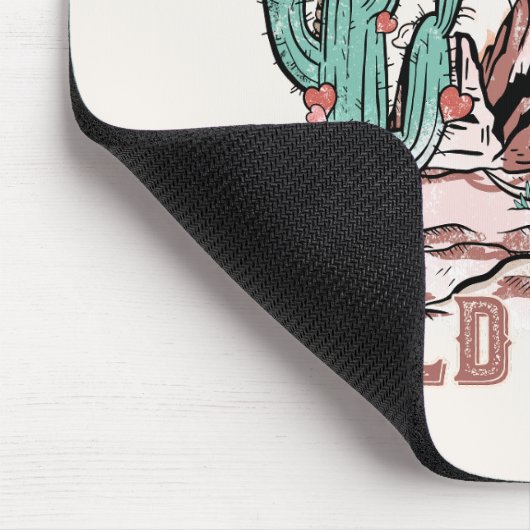 Freier Geist, Wildes Herz | WESTERN Mousepad (Ecke)