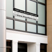 Freier Geschäftsverkehr Banner (Äußeres Gebäude)