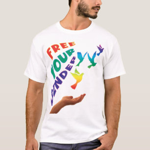 Freier geschlechtsspezifischer T - Shirt