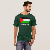 Freier grüner T - Shirt Palästinas (Vorne ganz)