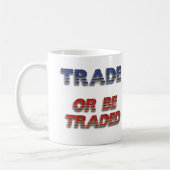 Freier Handel mit Unternehmen oder Tasse (Links)