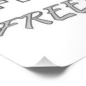 Freier Handlungsspielraum Fotodruck (Ecke)