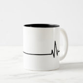 FREIER HEIZERRAKCOON ZWEIFARBIGE TASSE (VorderseiteRechts)