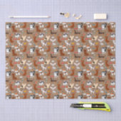 Freier Hund Designer Geschenkpapier - Geschenke Seidenpapier (Handwerk)