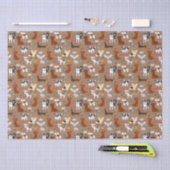 Freier Hund Designer Geschenkpapier - Geschenke Seidenpapier (Handwerk)