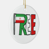 Freier Iran Keramik Ornament (Rechts)