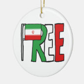 Freier Iran Keramik Ornament (Links)