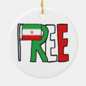 Freier Iran Keramik Ornament (Hinten)