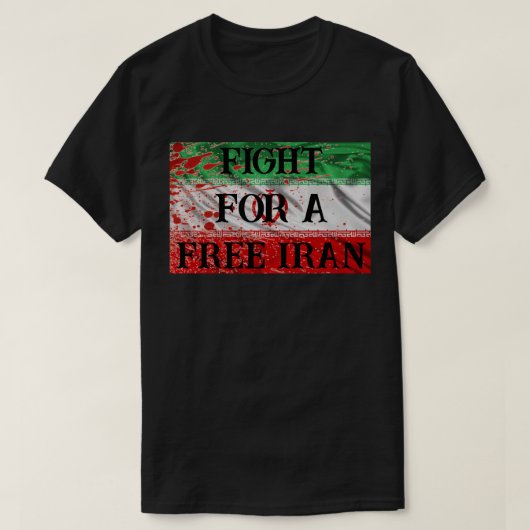 Freier Iran T-Shirt (Design vorne)