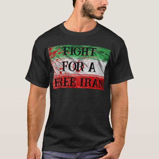 Freier Iran T-Shirt (Vorderseite)
