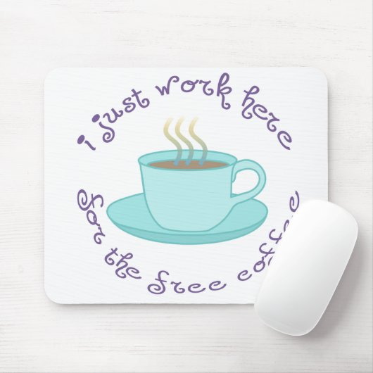 Freier Kaffee Mousepad (Mit Mouse)