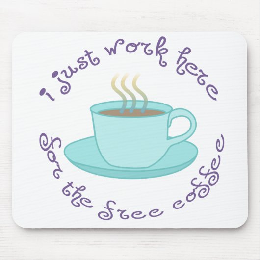 Freier Kaffee Mousepad (Vorne)