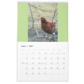 Freier Kalender der Strecken-Huhn-2016 (Mär 2027)