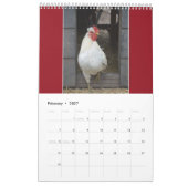 Freier Kalender der Strecken-Huhn-2016 (Feb 2027)