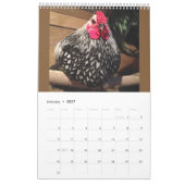 Freier Kalender der Strecken-Huhn-2016 (Jan 2027)