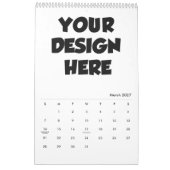 Freier Kalender-Maker Erstellen Sie einen Personal Kalender (Mär 2027)