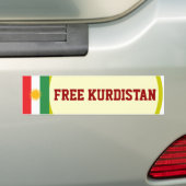 FREIER KURDISTAN-AUTOAUFKLEBER AUTOAUFKLEBER (Auf Auto)