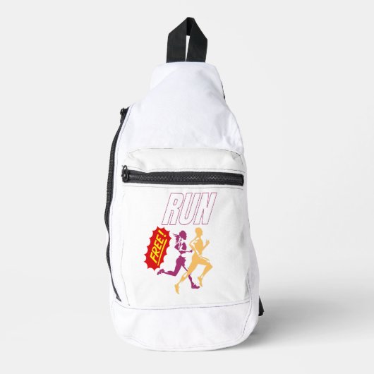 freier Lauf Crossbody Bag (Vorderseite)