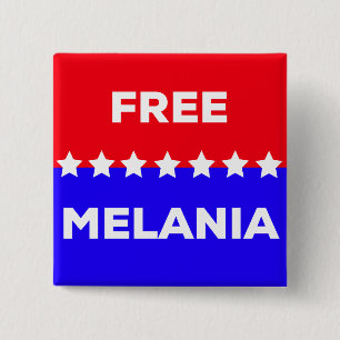 Freier Melania-Knopf Button
