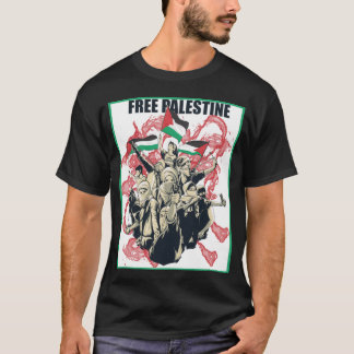 Freier palästinensische arabische Kleidung T - Shi T-Shirt