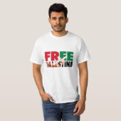 Freier palästinensischer T - Shirt (Vorne ganz)