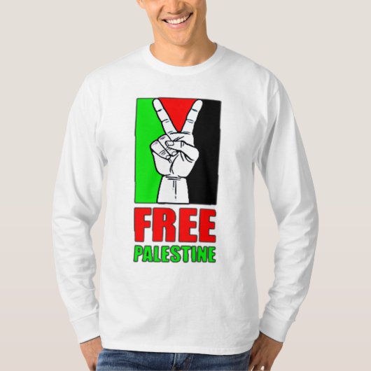 Freier palästinensischer T - Shirt (Vorderseite)