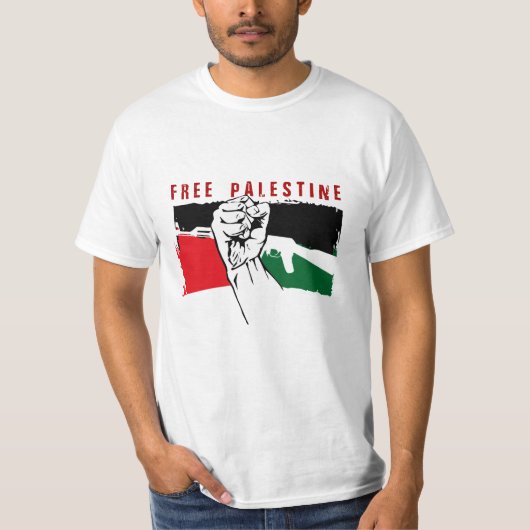 Freier palästinensischer T - Shirt (Vorderseite)
