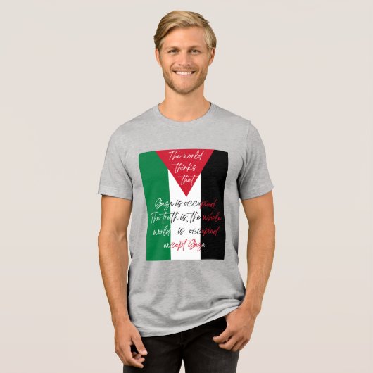 Freier palästinensischer T - Shirt - T - Shirt in  (Vorderseite voll)