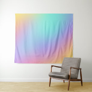 Freier Pastellverlauf Wandteppich
