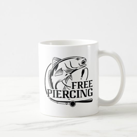 Freier Piercing Kaffeetasse (Rechts)