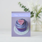 Freier Raum - "glücklicher Valentinstag-" Feiertagspostkarte (Stehend Vorderseite)