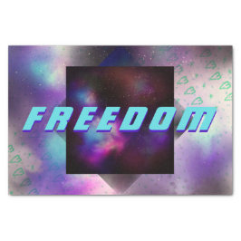 Freier Raum - Nebel, Sterne, Herz - Gewebe Seidenpapier