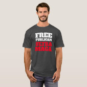 Freier Republikaner ULTRA MAGA T-Shirt (Vorne ganz)