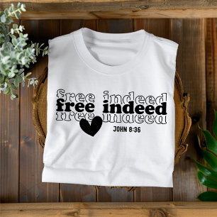 Freier Schutz für Frauen und Kinder Christlich T-Shirt