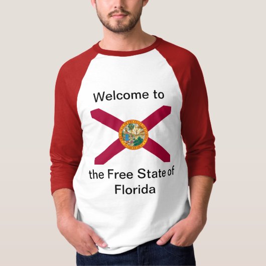 freier Staat Florida  T-Shirt (Vorderseite)