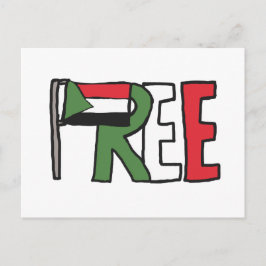 Freier Sudan Postkarte