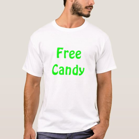 freier Süßigkeits-T - Shirt (Vorderseite)