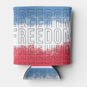 Freier T - Shirt Dosenkühler (Vorderseite)