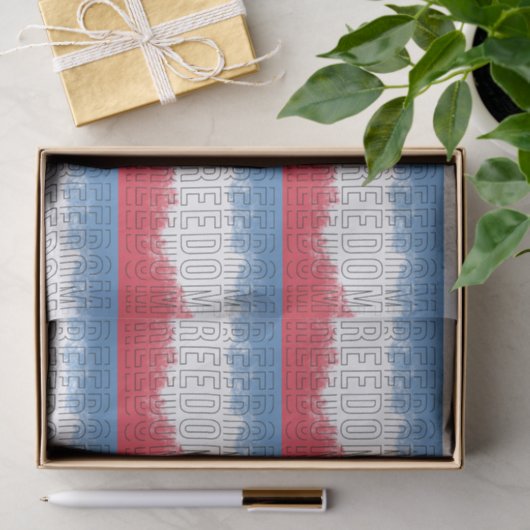 Freier T - Shirt Seidenpapier (Geschenk)