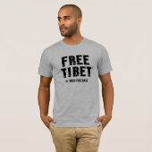 Freier T - Shirt Tibets (mit Kauf) (Vorne ganz)