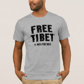 Freier T - Shirt Tibets (mit Kauf) (Vorderseite)