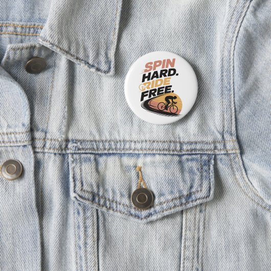 Freier T - Shirt zum Radfahren Button (Beispiel)