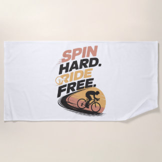 Freier T - Shirt zum Radfahren Strandtuch
