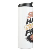 Freier T - Shirt zum Radfahren Thermosbecher (Nach links gedreht)