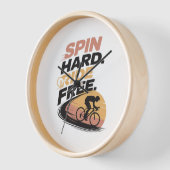 Freier T - Shirt zum Radfahren Uhr (Winkel)