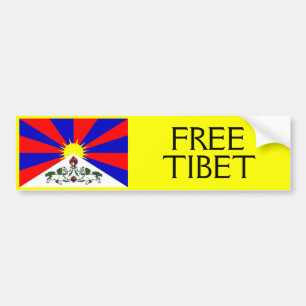 FREIER TIBET-Autoaufkleber 2 Autoaufkleber