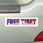 Freier Tibet-Autoaufkleber Autoaufkleber (Auf Auto)