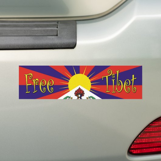 Freier Tibet-Autoaufkleber Autoaufkleber (Auf Auto)