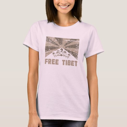 Freier Tibet-T - Shirt (Vorderseite)