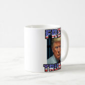 FREIER TRUMP 2024 | Mugshot-Tasse Kaffeetasse (VorderseiteRechts)